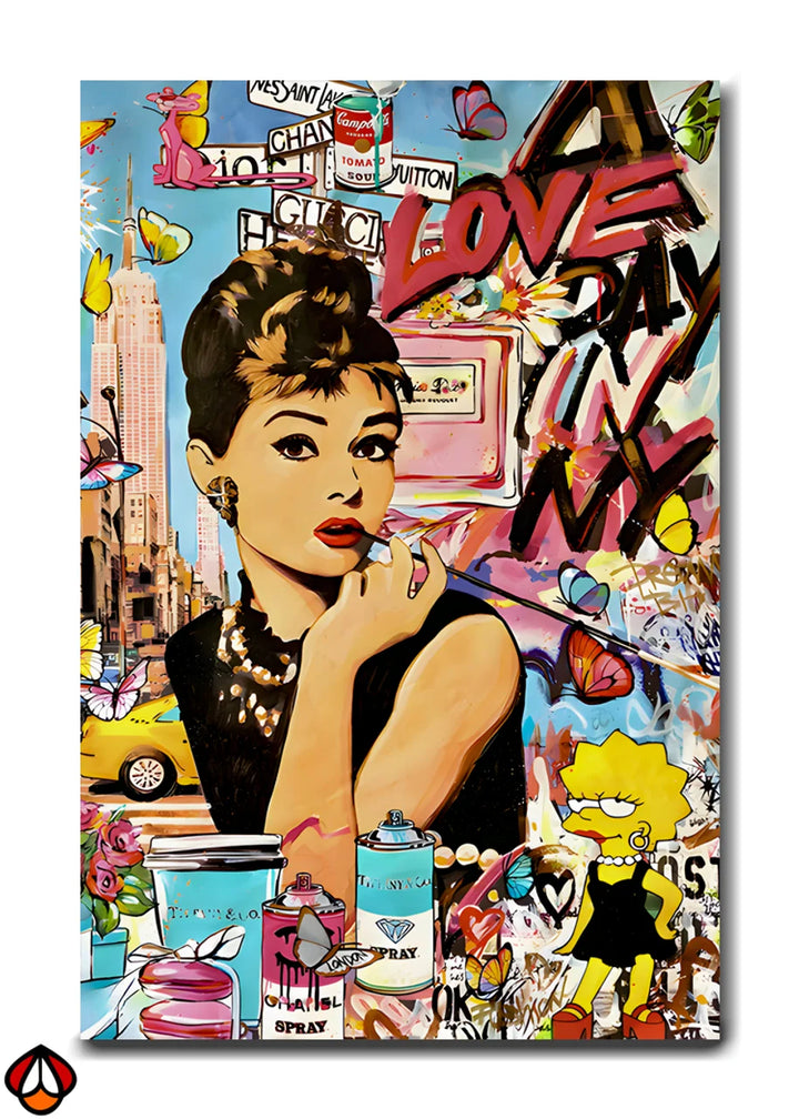 Love Day in NY - Audrey's Pop Art Dream