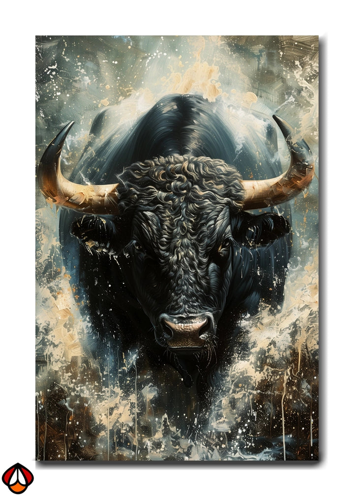 Power of the Bull - Dynamic Wall Art