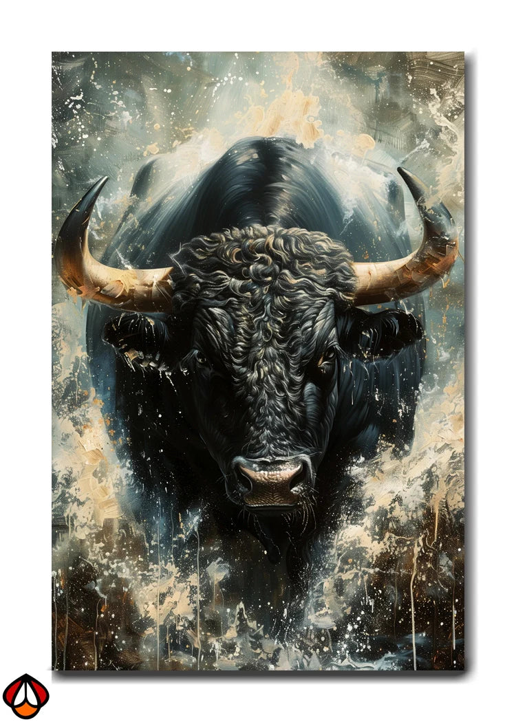 Power of the Bull - Dynamic Wall Art