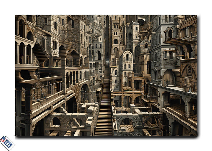 The Infinite Labyrinth: A Journey Through Impossible Architecture