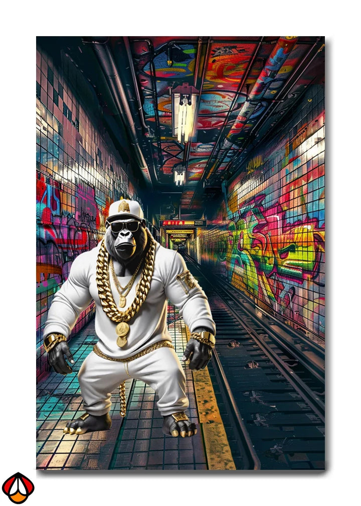 Metro Swag - Underground Gorilla Art