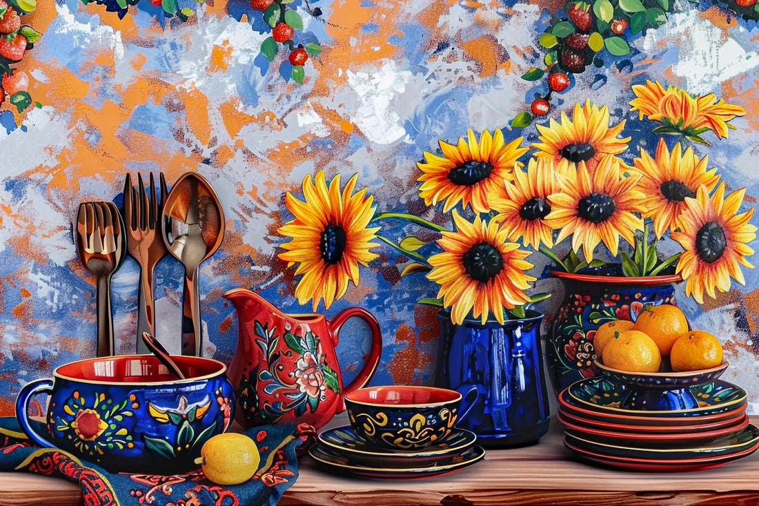 Sunny Table - A Feast of Colors