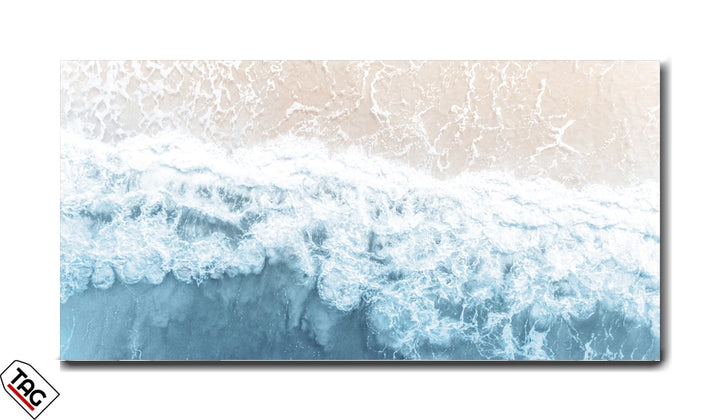 Ocean’s Embrace - Gentle Waves on the Shore