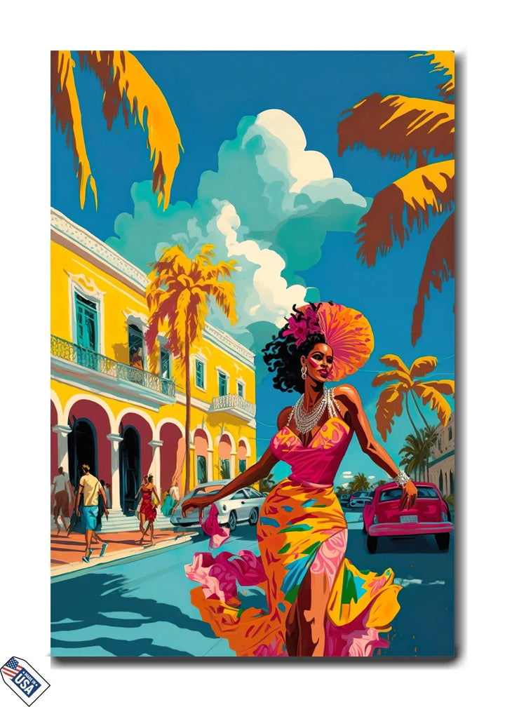 Vibrant Havana Elegance: A Celebration of Color