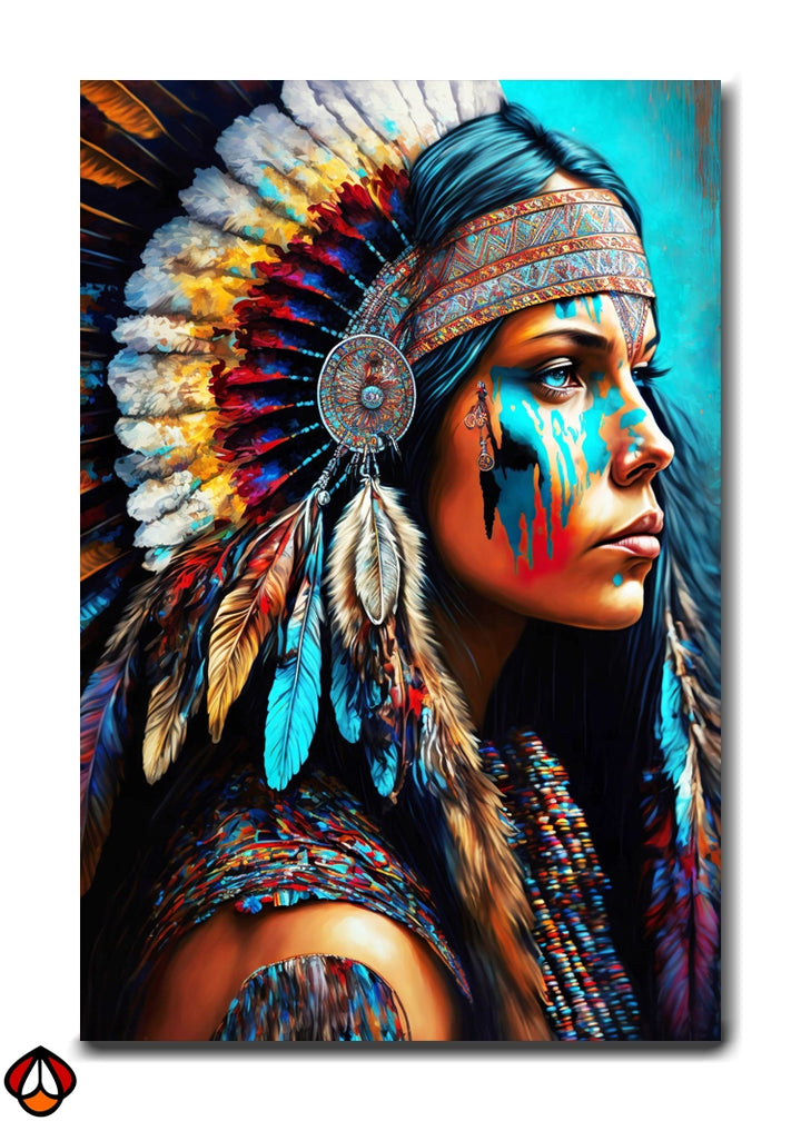 Spirit of Vibrance - A Tribal Portrait