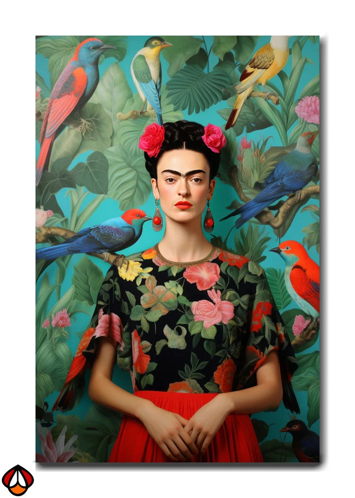 A Symphony of Nature – Iconic Floral Portrait