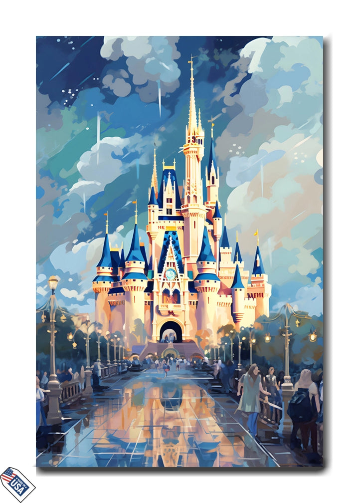 Magical Kingdom - Enchanted Castle Wall Art