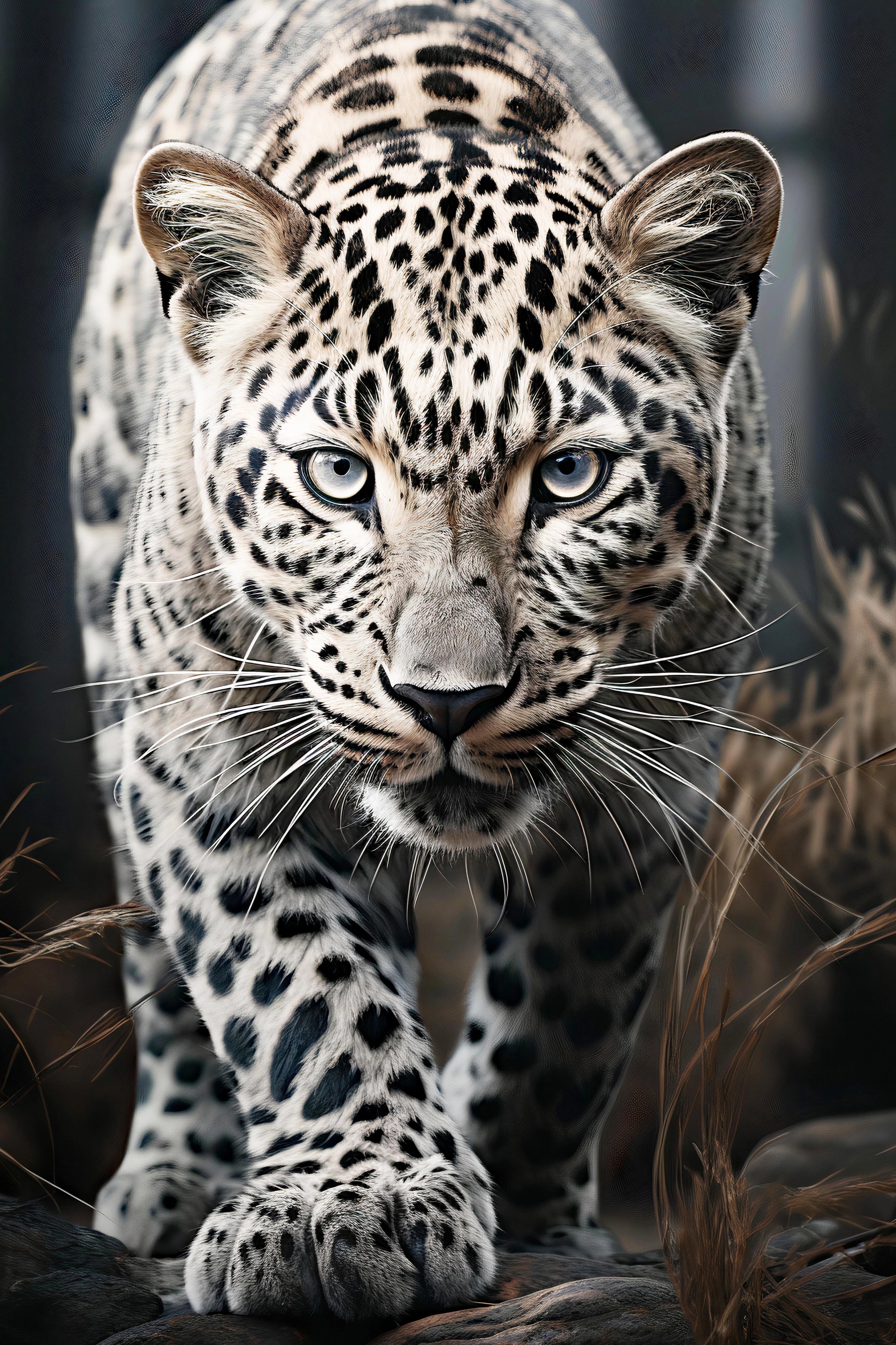 Grace in the Wild - Majestic Leopard