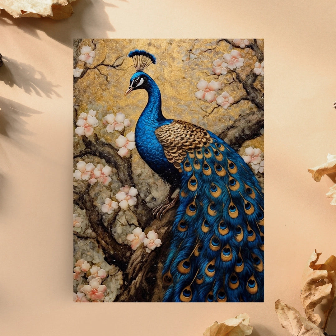 Peacock Majesty - Exotic Birds Wall Art