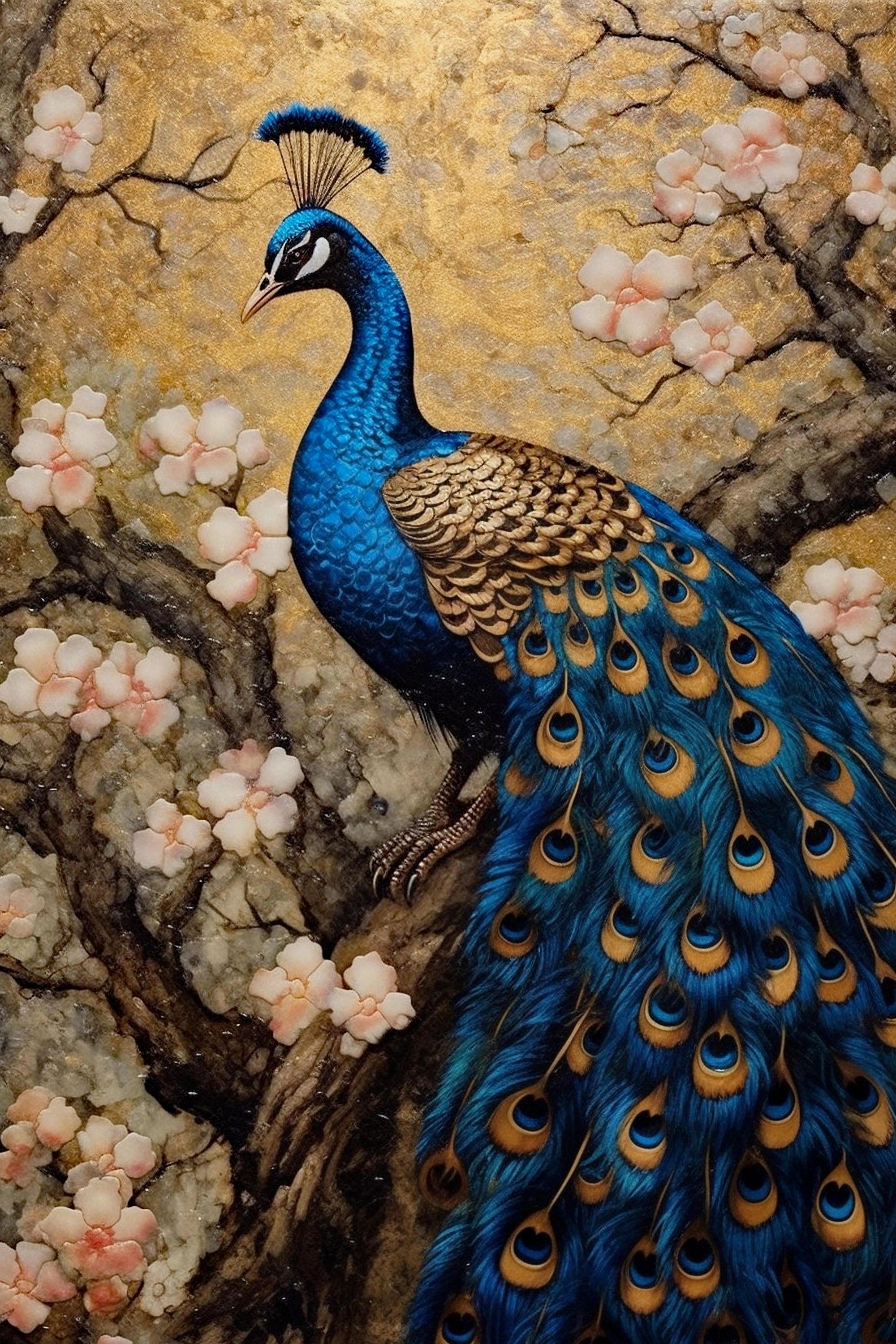 Peacock Majesty - Exotic Birds Wall Art