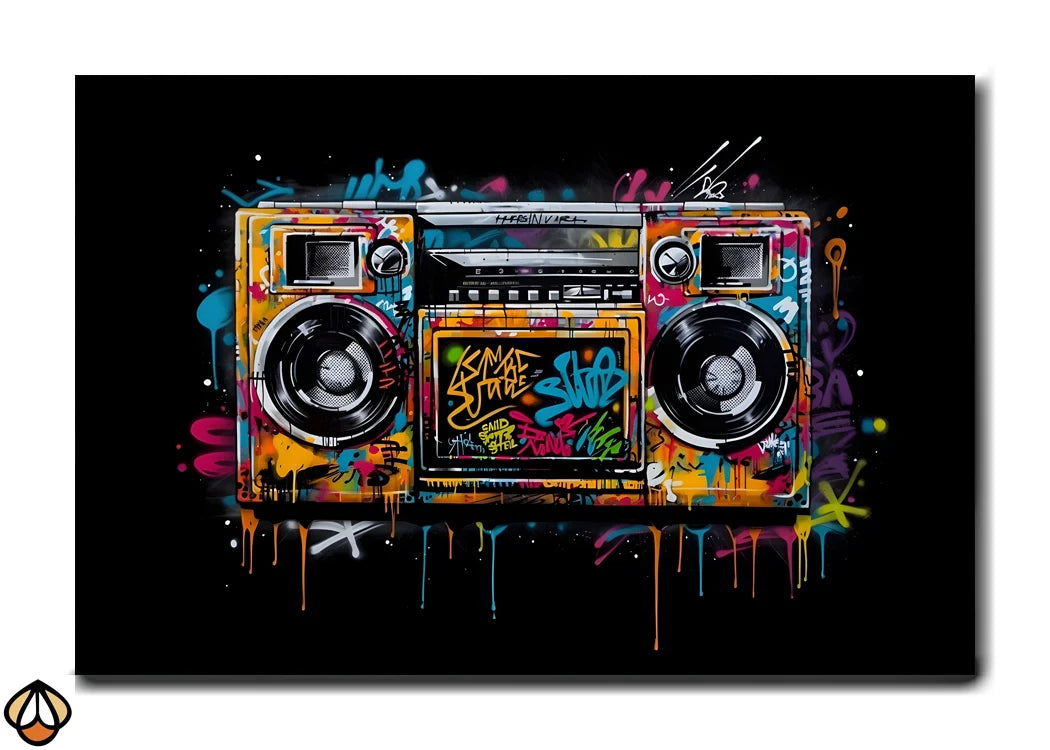 Boombox Graffiti - The Beat of Urban Life