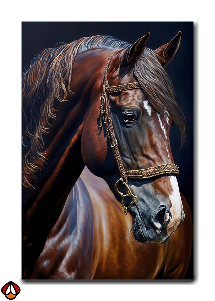 Equine Majesty - Portrait of a Noble Horse