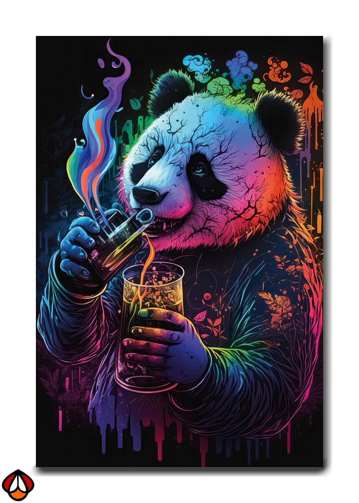 Technicolor Panda - A Playful Experiment