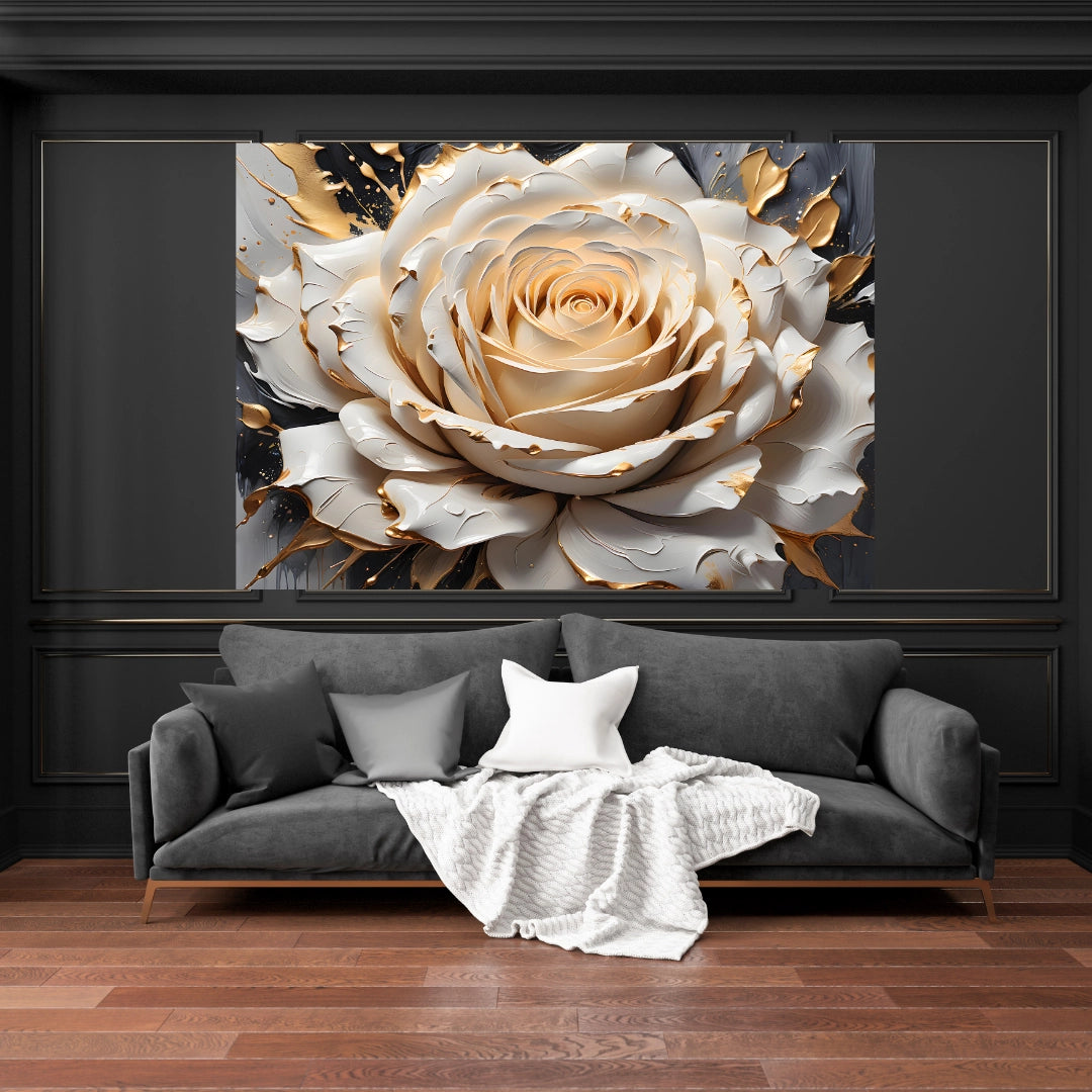 Golden Bloom - Elegance in Every Petal