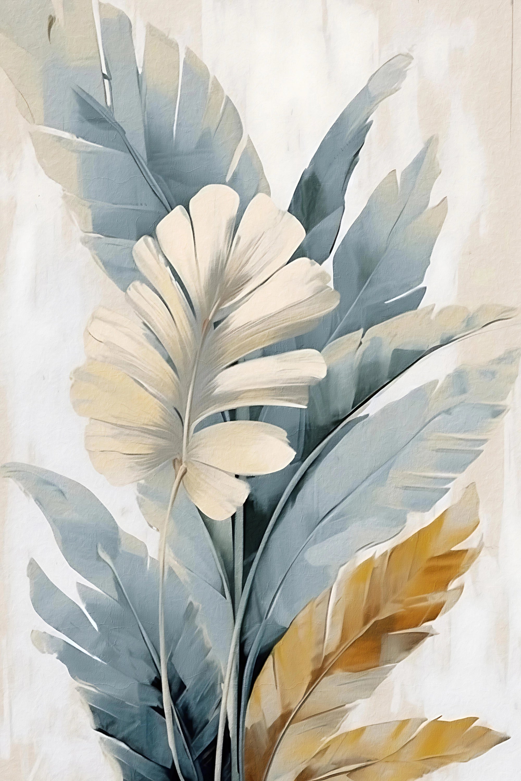 Neutral Elegance - Botanical Serenity
