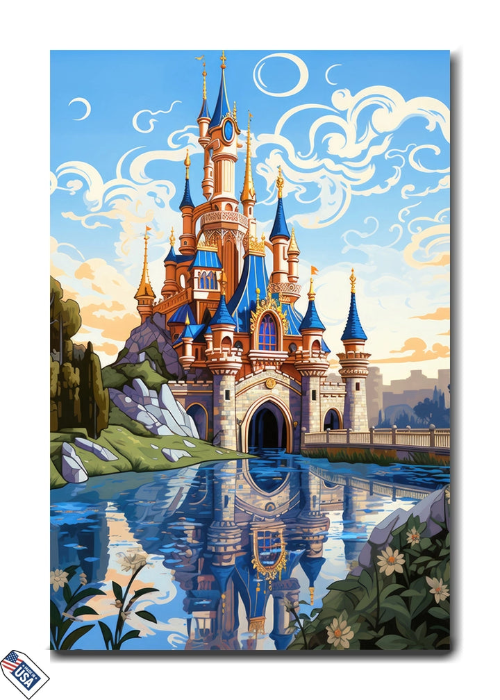Fairytale Castle - Enchanted Reflections Wall Art