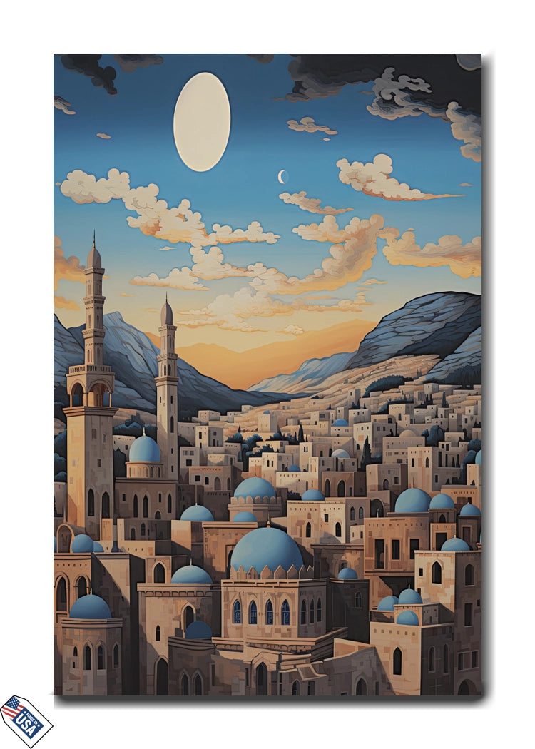 City of Heritage - Mystical Landscape Wall Art