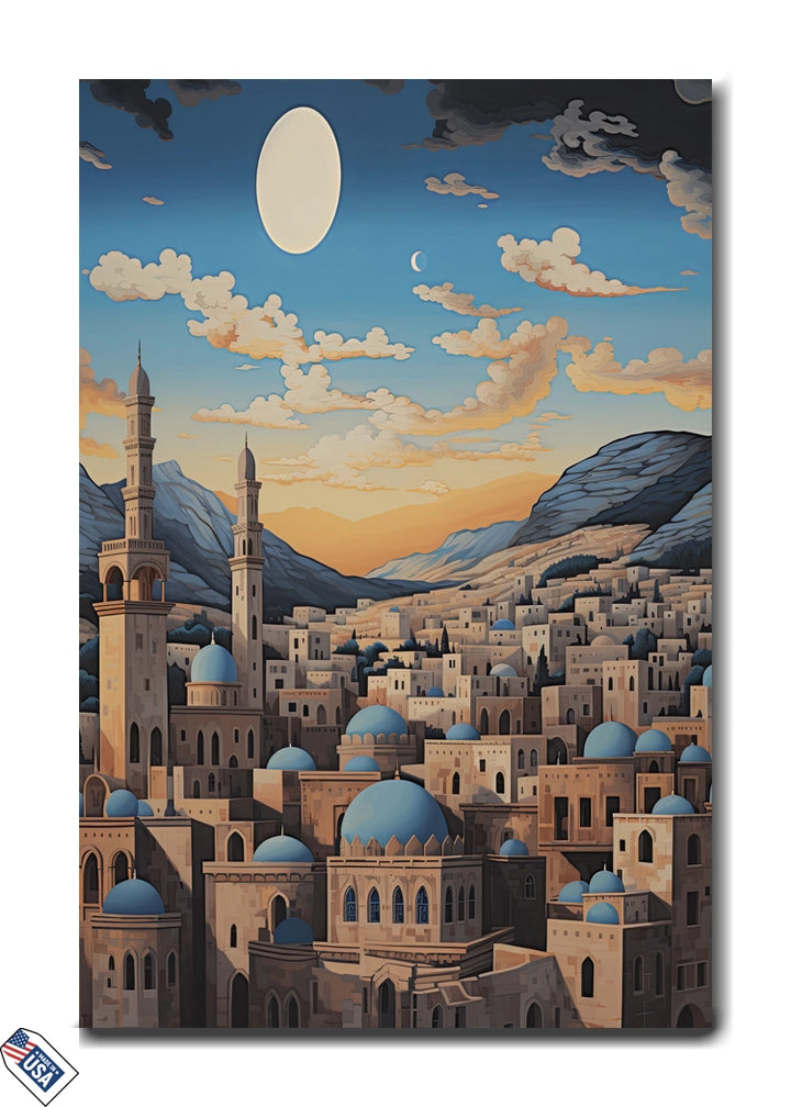 City of Heritage - Mystical Landscape Wall Art