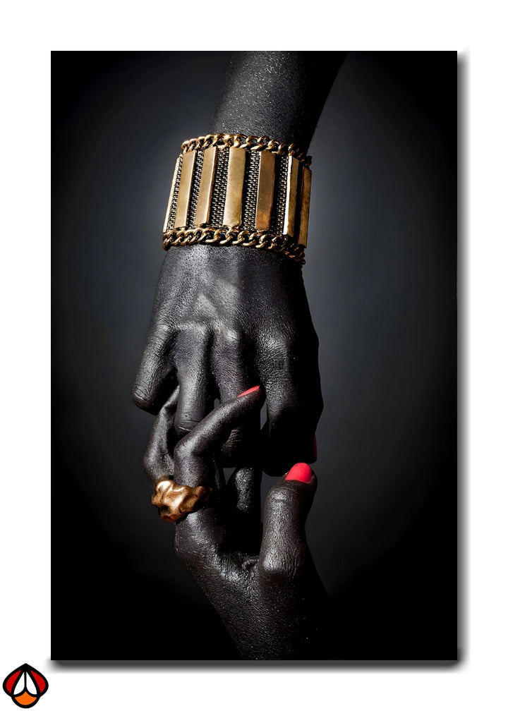 Strength in Contrast - Modern Minimalist Art