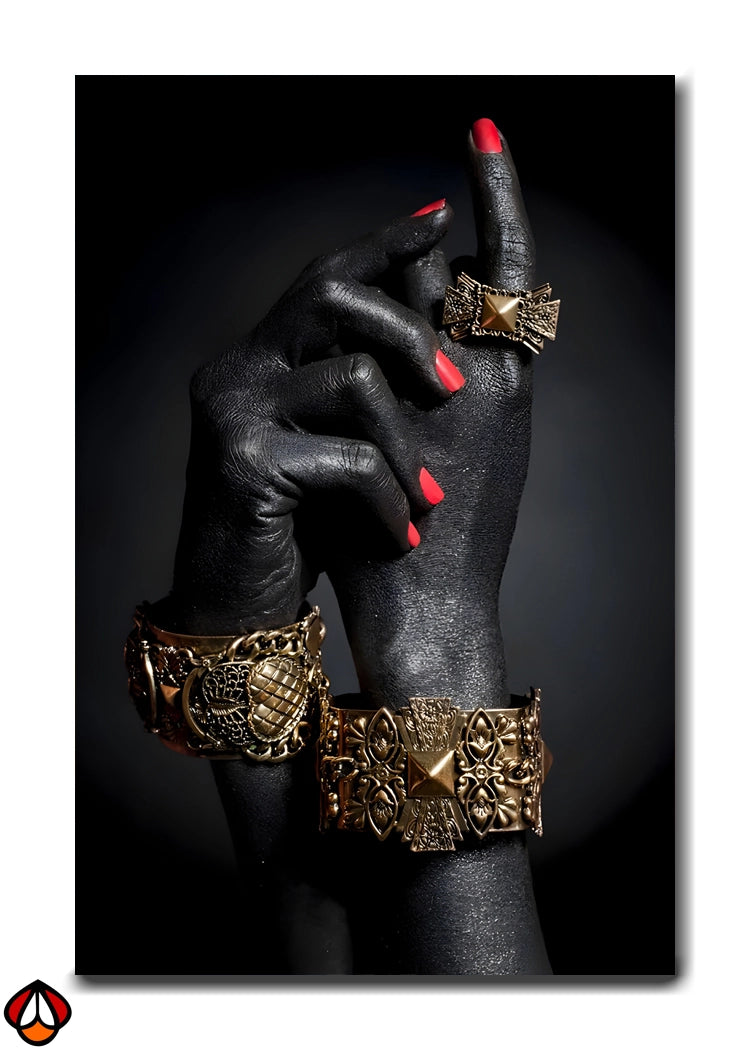 Golden Elegance - The Art of Adornment