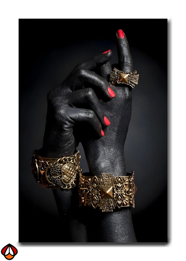 Golden Elegance - The Art of Adornment