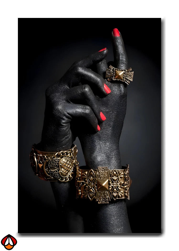 Golden Elegance - The Art of Adornment