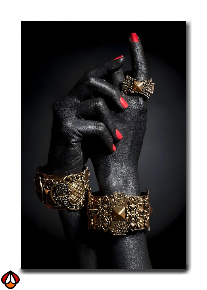 Golden Elegance - The Art of Adornment