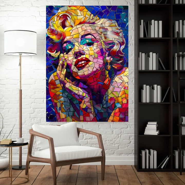 Iconic Radiance - A Mosaic Tribute