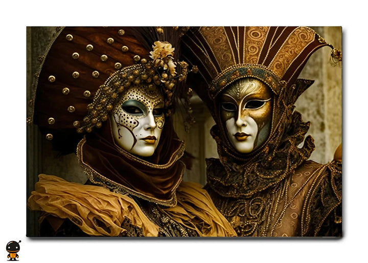 Venetian Elegance - Masquerade in Gold