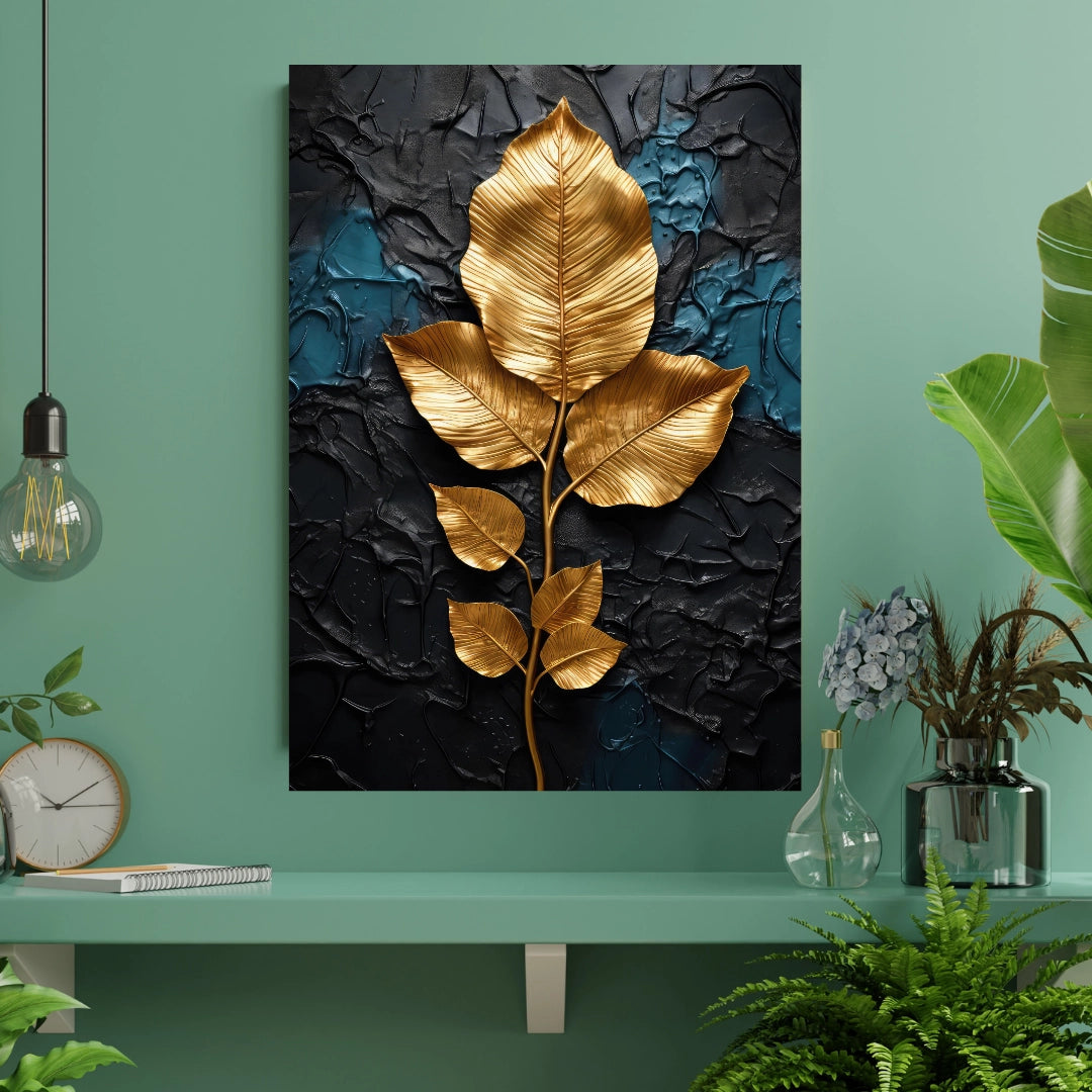 Golden Leaf Reverie - A Celebration of Nature's Majesty