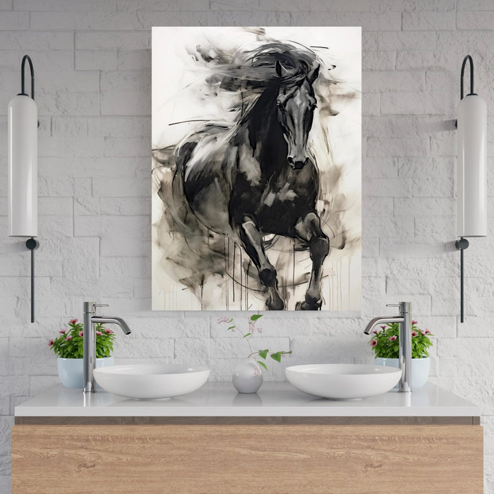 Galloping Spirit - Dynamic Horse Artwork