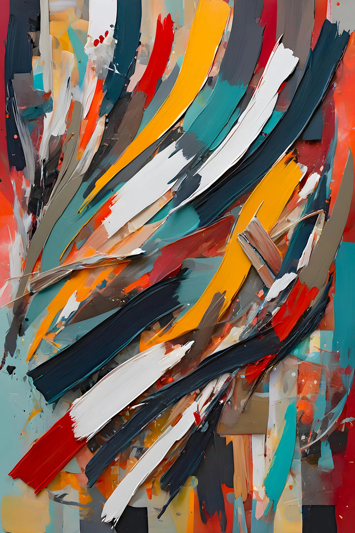 Dynamic Rhythm - The Flow of Color and Energy