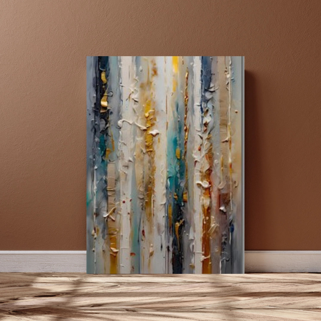 Ethereal Cascades - A Symphony of Texture and Light