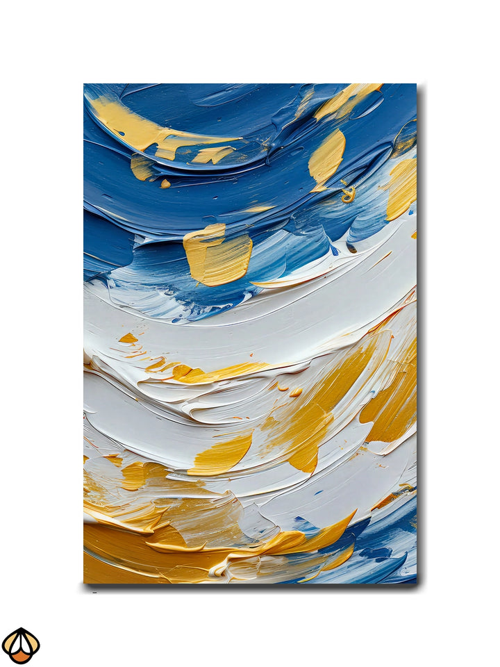 Ocean Symphony - A Dance of Color and Texture