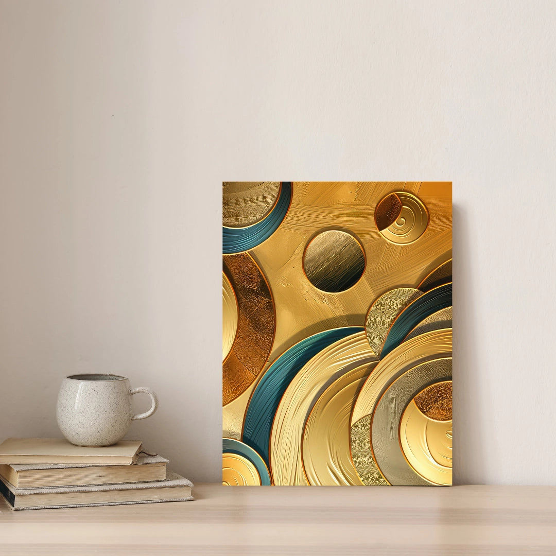Golden Orbit - A Symphony of Circles and Elegance