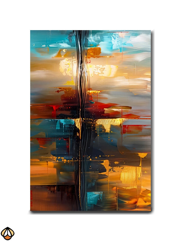 Golden Horizon - A Radiant Journey Through Light and Color