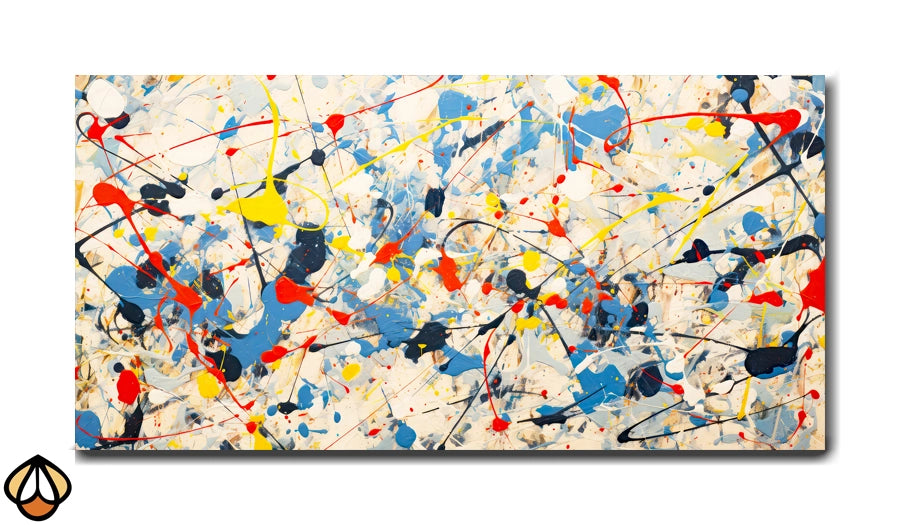 Energetic Symphony - The Dance of Colors and Chaos