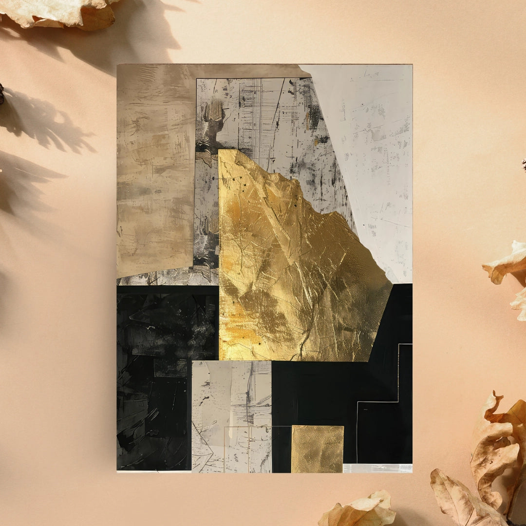 Abstract Elegance - A Modern Fusion of Form and Texture