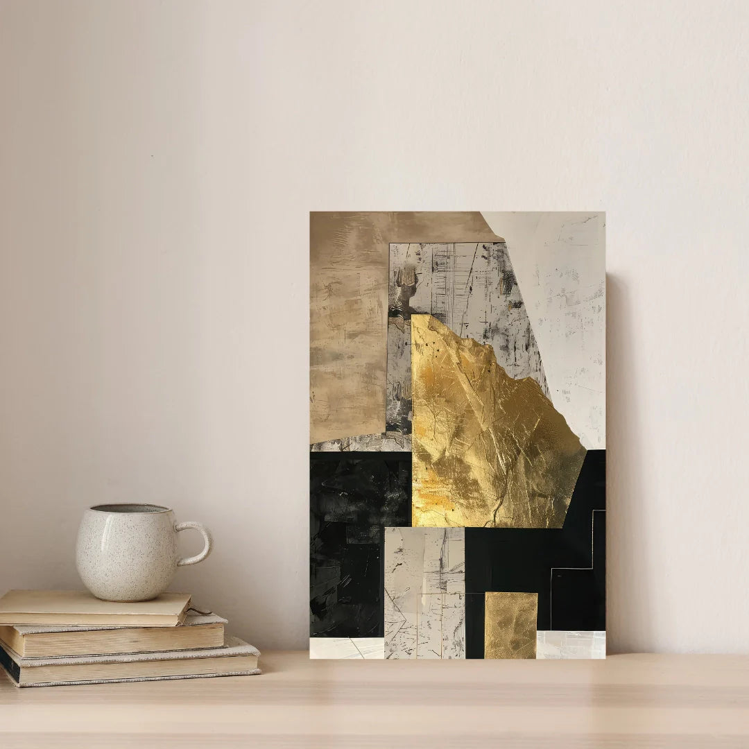 Abstract Elegance - A Modern Fusion of Form and Texture