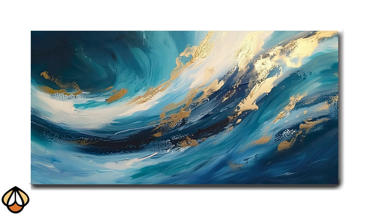 Golden Currents - A Symphony of the Sea