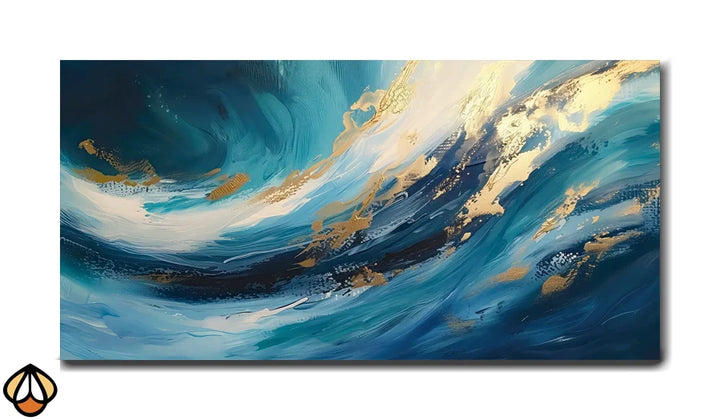 Golden Currents - A Symphony of the Sea