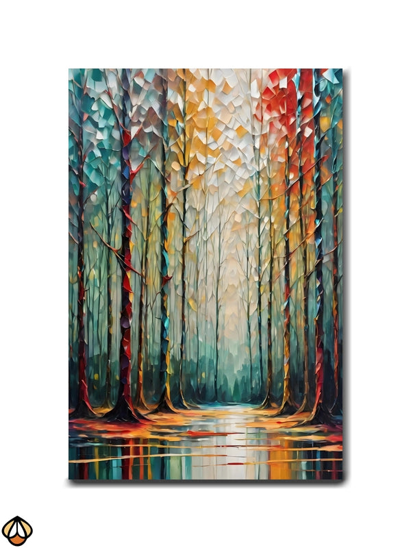 Enchanted Grove - A Kaleidoscope of Nature’s Beauty