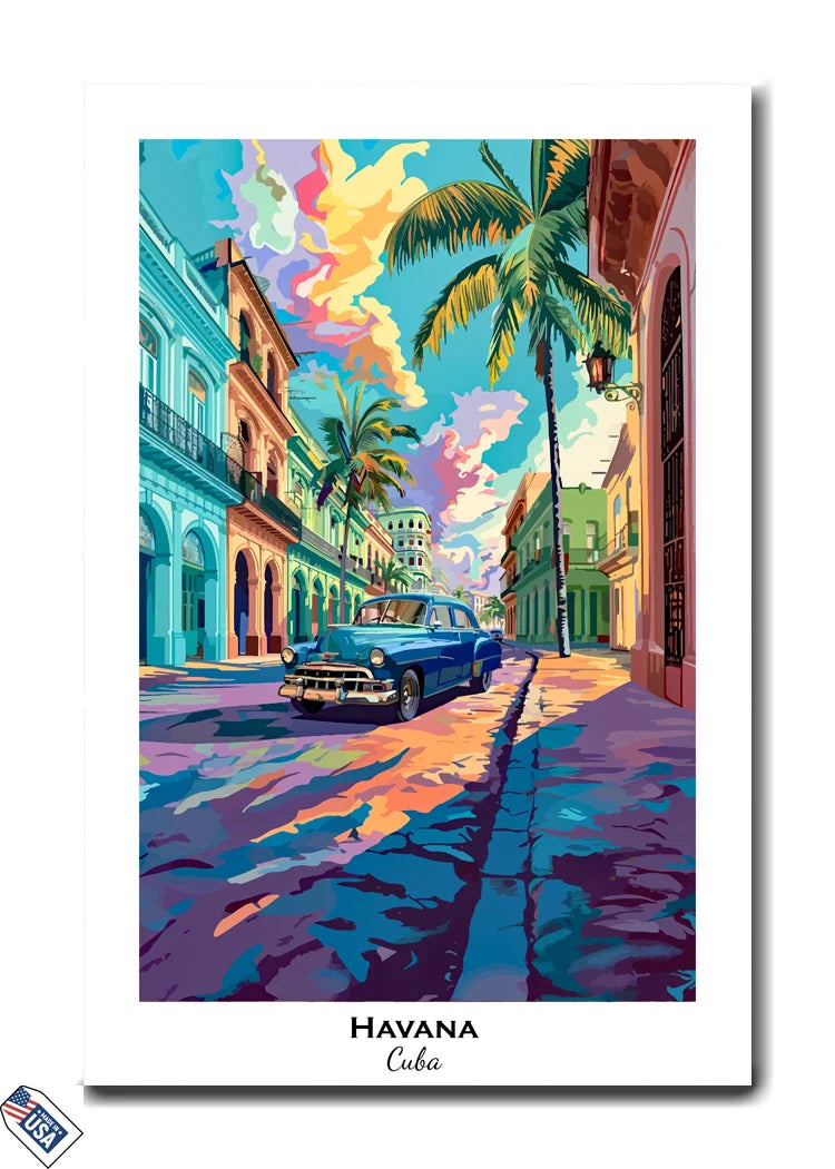 Vintage Havana - Timeless Charm of Cuba Wall Art
