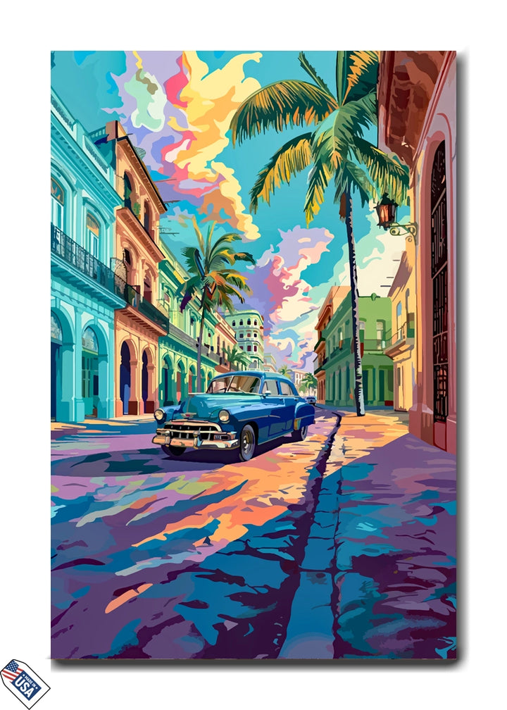 Havana Vibes - Vintage Cuban Street Art