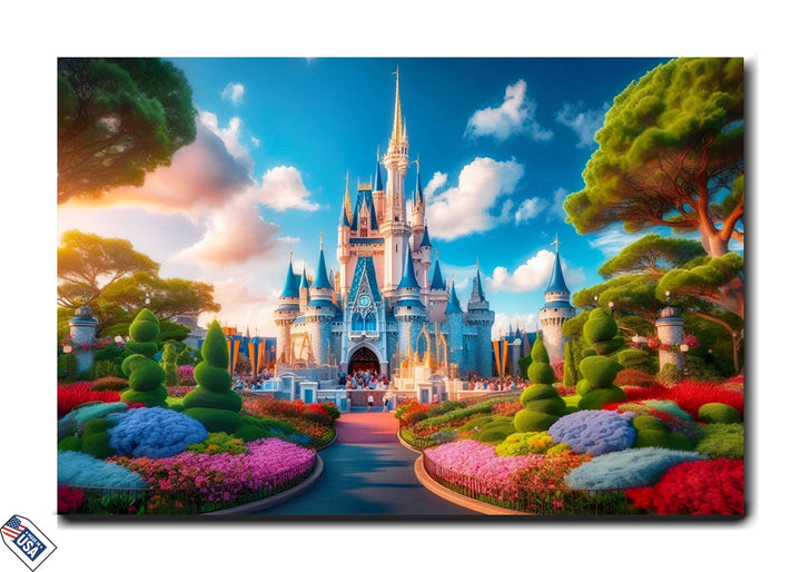 Fairytale Castle - Enchanted Kingdom Wall Art