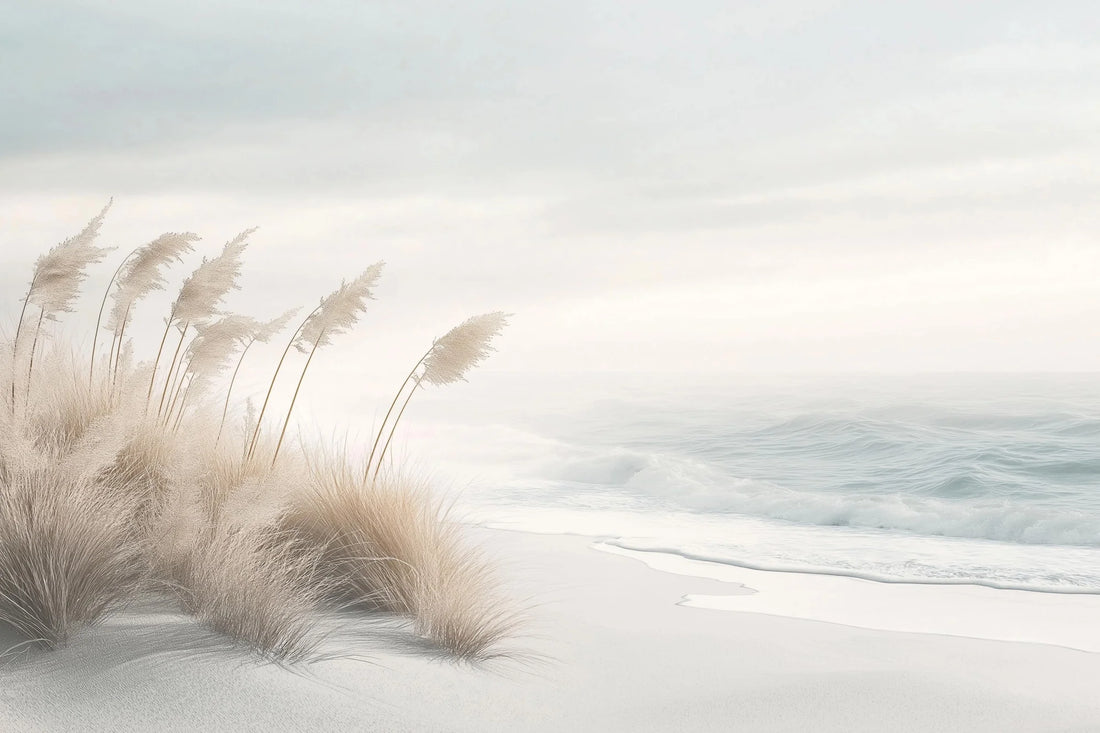 Seaside Serenity - Gentle Waves and Soft Sands