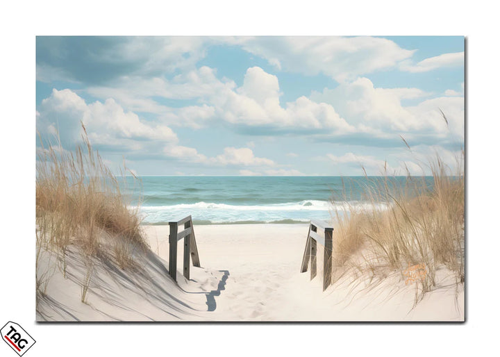 Beach Pathway - Premium Wall Art
