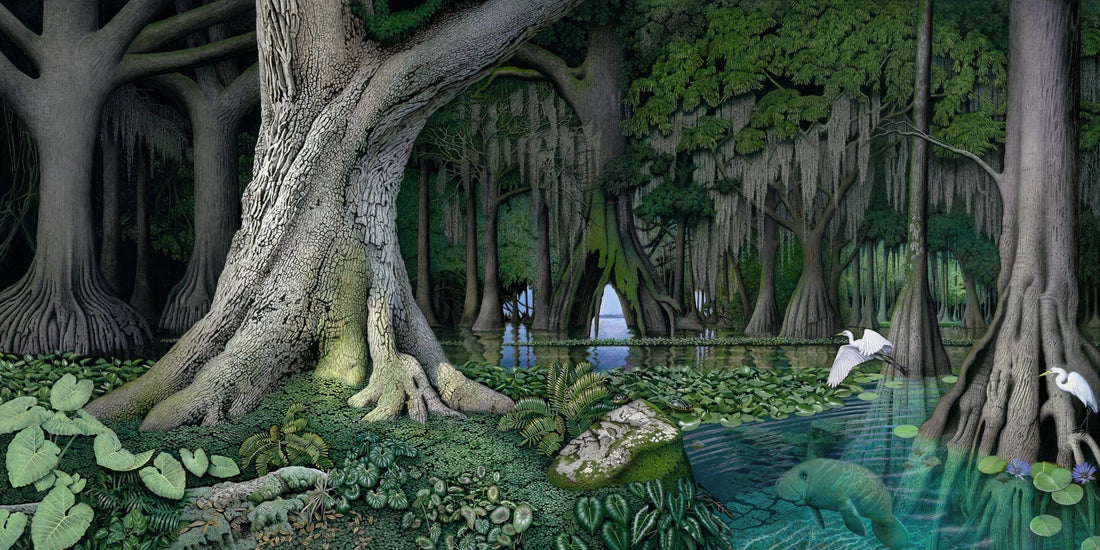 Enchanted Forest Sanctuary - Premium Wall Art
